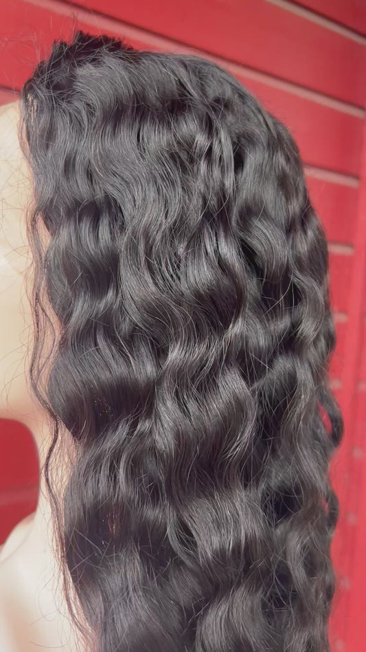 HD 24" Body Wave Wig - 100% Vietnamese Human Hair - Natural Lace